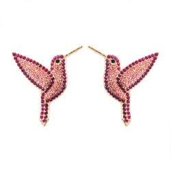 summer creative samll animal samll Alloy diamond ear stud fashion personality ..