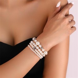  occidental style Pearl bracelet set girl student Bohemia Five-pointed star lo..