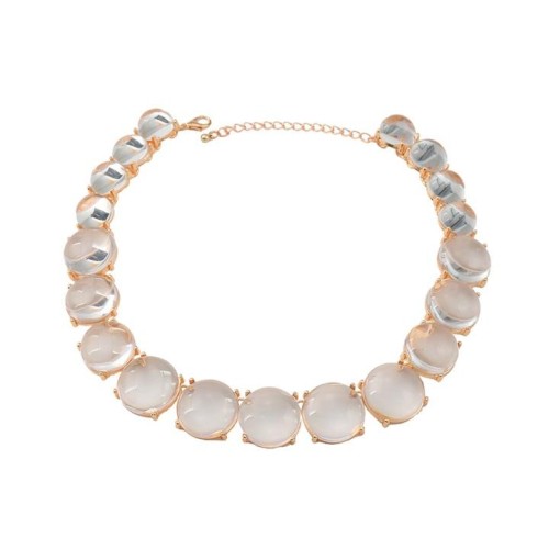  occidental style exaggerating necklace woman Round resin Bohemia ethnic stylenecklace