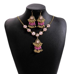 occidental style retro Bohemian style Rhinestone set  exaggerating personality..