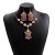 occidental style retro Bohemian style Rhinestone set  exaggerating personality drop beads necklace tassel ear