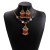 occidental style retro Bohemian style Rhinestone set  exaggerating personality drop beads necklace tassel ear