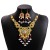 occidental style retro ethnic style set  exaggerating luxurious drop necklace palace wind Round tassel earring