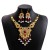 occidental style retro ethnic style set  exaggerating luxurious drop necklace palace wind Round tassel earring