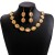 occidental style retro luxurious set  drop flowers earrings necklace