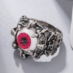 occidental style fashion retro concise eyes eyes temperament ring