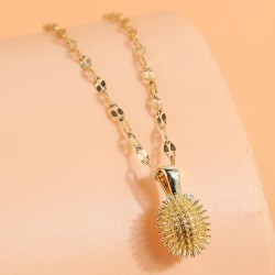 Korean style fashionOL concise bronze personality lady necklace