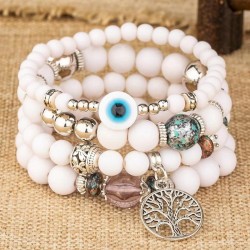 occidental style fashion concise Life tree frosting all-Purpose multilayer lad..