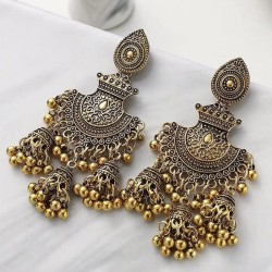 occidental style fashion retro Modeling temperament exaggerating lady earring