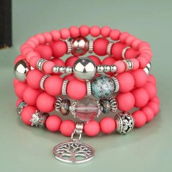 occidental style fashion concise Life tree frosting all-Purpose multilayer lad..
