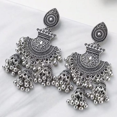 occidental style fashion retro Modeling temperament exaggerating lady earring