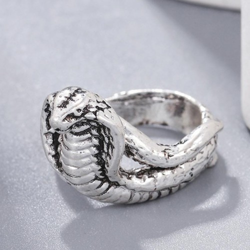 occidental style fashion retro concise snake opening ring
