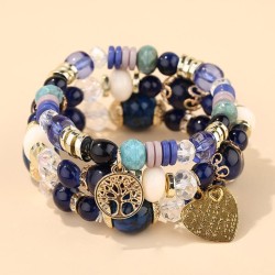 occidental style fashion concise all-Purpose love Life tree multilayer lady te..