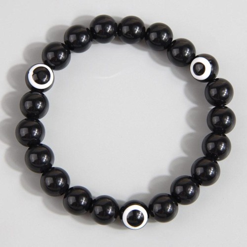 fashion concise eyes black personality lady