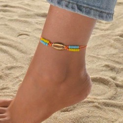 fashion concise noble wind concise Shells accessories beads woman Anklet