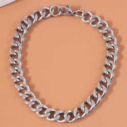 fashion concise stainless steel temperament man bracelet
