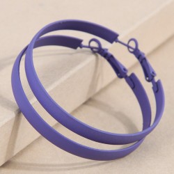 fashion concise color surface circle temperament woman buckle circle