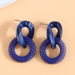 occidental style fashion sweetOL concise circle temperament woman ear stud
