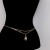 new multilayer love chain  occidental style fashion drop Rhinestone chain body chian