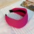 occidental style width Cloth brief pure color Headband  Headband head woman
