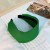 occidental style width Cloth brief pure color Headband  Headband head woman
