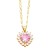 occidental style fashion brief love necklaceins samll high embed zircon heart-shaped pendant clavicle chainnkn