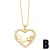 samll hollow love necklace womanins brief all-Purpose heart-shaped pendant clavicle chainnkn
