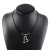 occidental style brief geometry hollow love pendant necklace  samll Irregular sweet chain