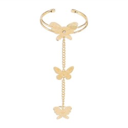 occidental style fashion new bracelet ring  retro temperament samll butterfly ..