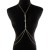 occidental style fashion diamond gem chain  brief Double layer chain woman