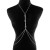 occidental style fashion diamond gem chain  brief Double layer chain woman