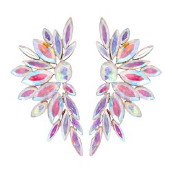 summerins wind occidental style fully-jewelled earrings woman Alloy diamond Ea..