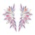 summerins wind occidental style fully-jewelled earrings woman Alloy diamond Earring exaggerating flowers geometry