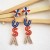  day day creative Alloy embed beads earring WordU personality brief