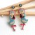 occidental style summer personality creative Alloy beads earrings lady handmade beads wind