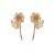 occidental style fashion all-Purpose Country style Earring retro Alloy day earrings exaggerating Leaf flowers Ea