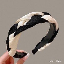 Headband woman high Headband width Cloth all-Purpose head