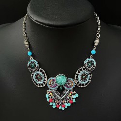 occidental style fashion concise Bohemia noble wind retro temperament drop tem..