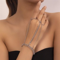  occidental style Metal bracelet fashion punk multilayer retro bracelet Bohemi..