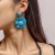 E occidental style flowers handmade earrings Earring woman elegant flowers woman