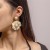 E occidental style flowers handmade earrings Earring woman elegant flowers woman