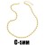 occidental styleins retro beads necklace man woman same style clavicle chain chainnkn