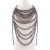 occidental style retro multilayer hollow Pearl chain  exaggerating Irregular woman