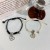  handmade weave Double rope bracelet woman  love lovers rope set