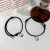  handmade weave Double rope bracelet woman  love lovers rope set