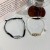  handmade weave Double rope bracelet woman  love lovers rope set