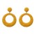 summer earrings occidental style Earring woman Round weave exaggerating Bohemiaearrings