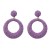 summer earrings occidental style Earring woman Round weave exaggerating Bohemiaearrings
