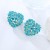 occidental style fashion super heart-shaped all-Purpose earrings exaggerating Earring woman Rhinestone fully-jewe