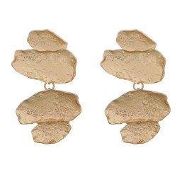 Alloy earrings occidental style exaggerating Earring woman multilayer Irregul..